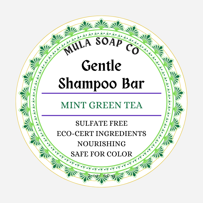 Gentle Rice Protein Shampoo Bar
