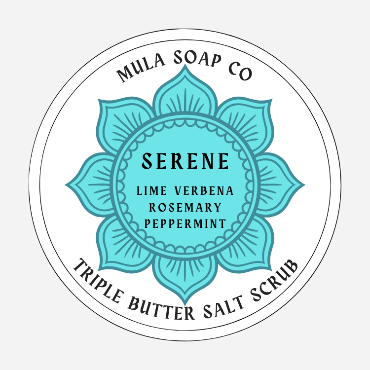 Triple Butter Salt Scrub Bars