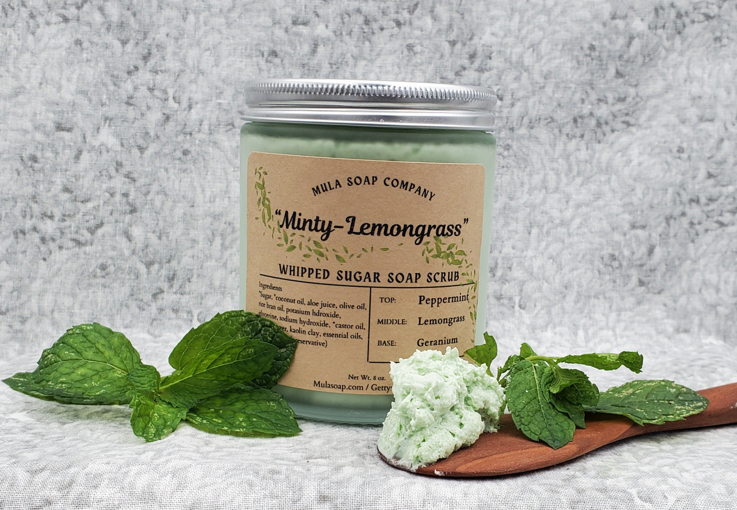 Whipped Sugar Soap Scrub