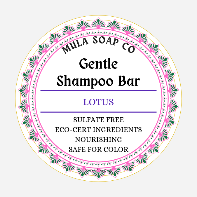 Gentle Rice Protein Shampoo Bar
