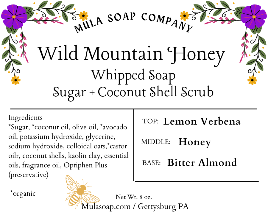 Whipped Soap Sugar Scrub