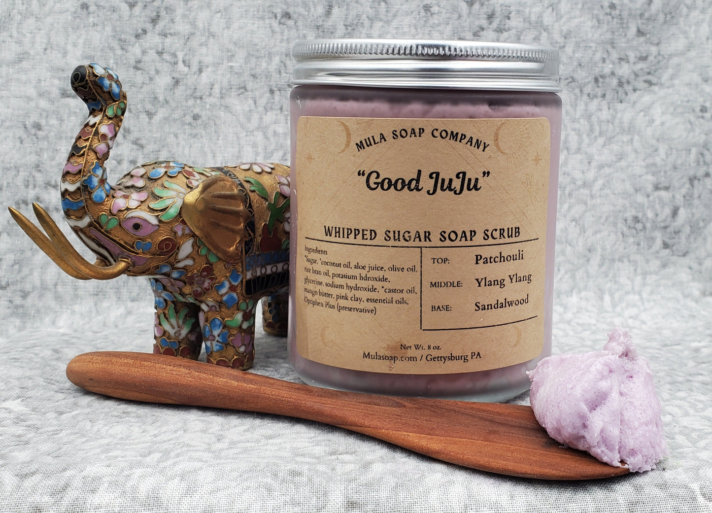 Whipped Sugar Soap Scrub