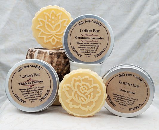 Solid Lotion Bars