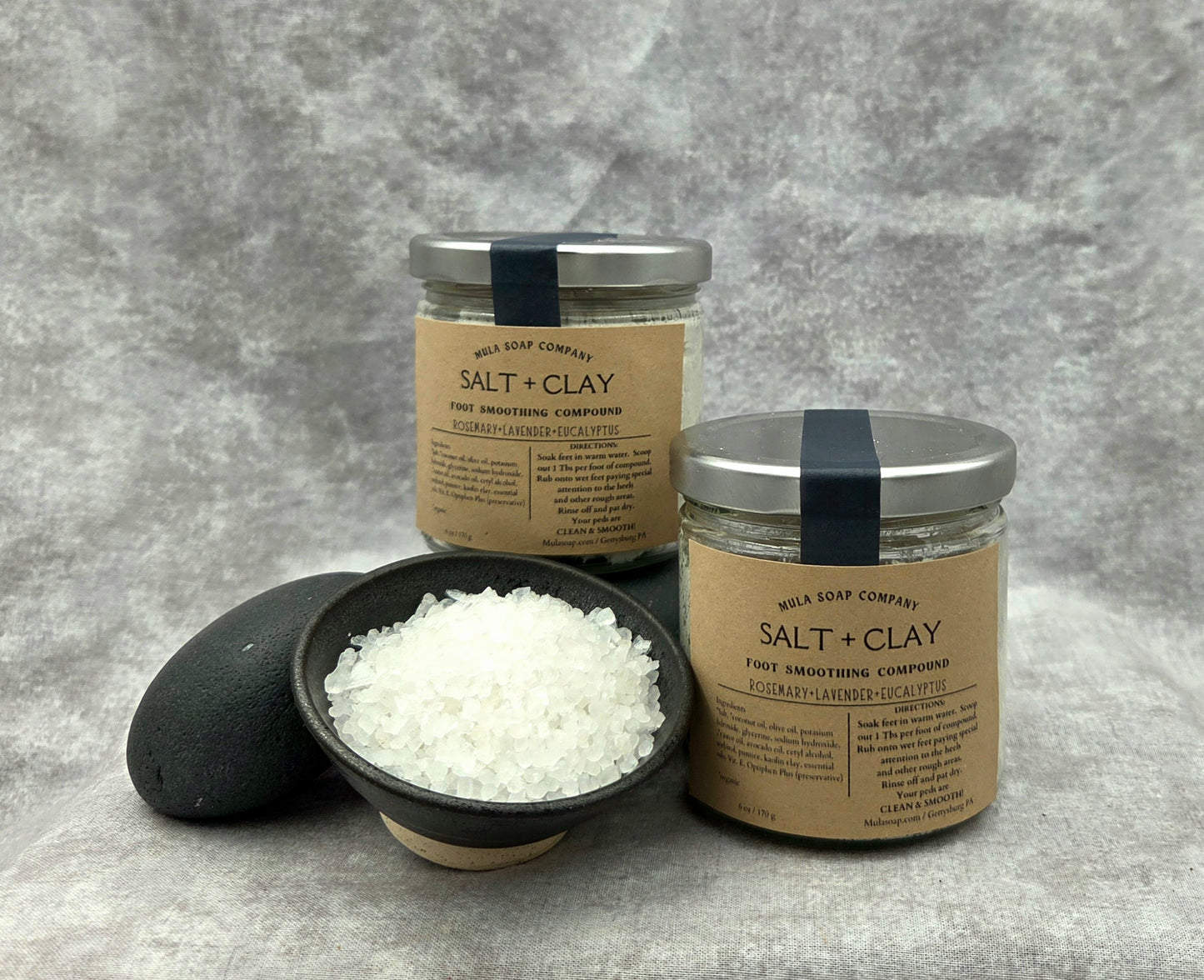 Salt + Clay Foot Smoothing Compound